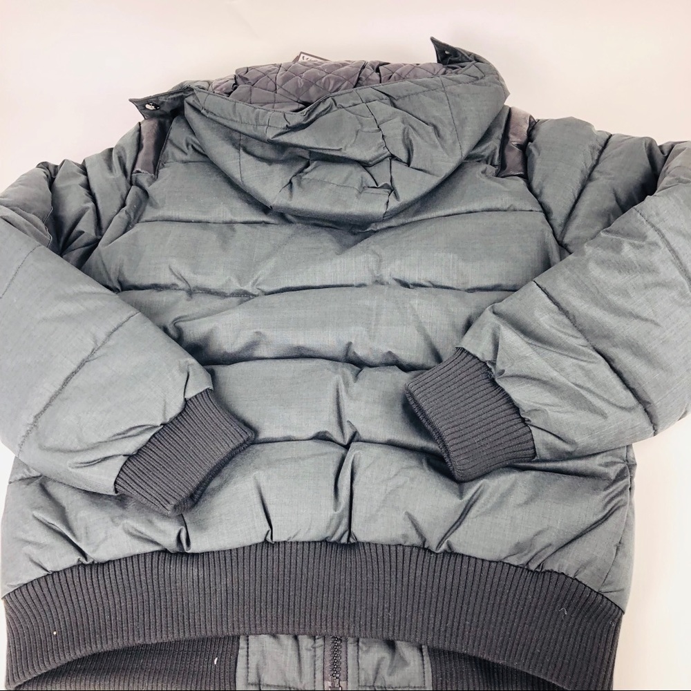 Spire by Galaxy Olwen Bomber Jacket Men’s M Black - Picture 3 of 5